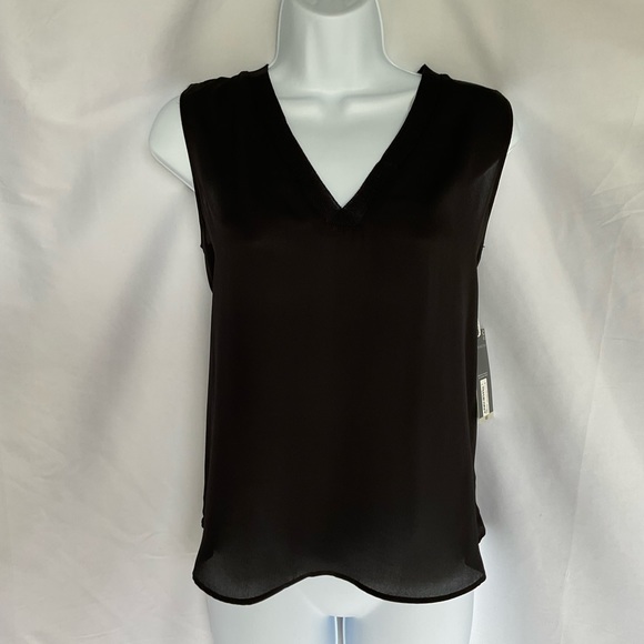 Classic Worthington‎ Sheer Black Blouse - Small - Elegance New With Tags - Picture 2 of 9